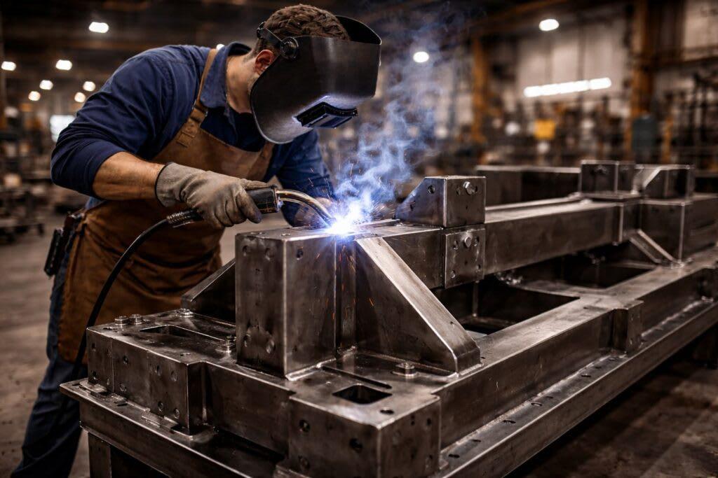 Chaudronnerie, Soudure & Usinage - Service OMOTAL maintenance industrielle